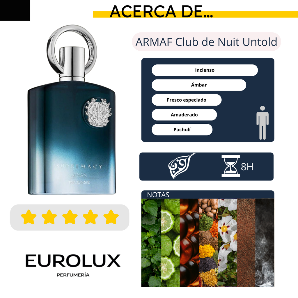 AFNAN SUPREMACY INCENSE EDP 100ML