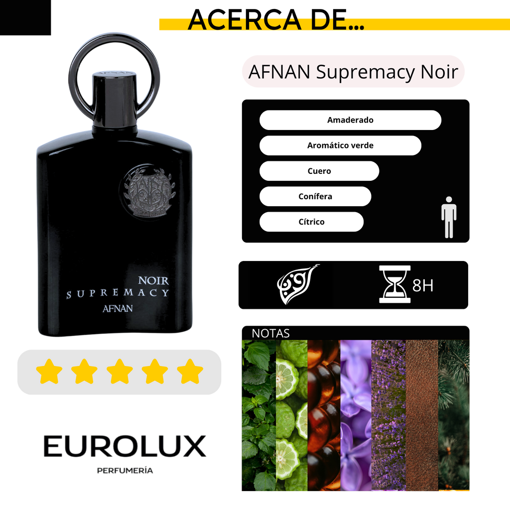 AFNAN Supremacy Noir EDP 100ML
