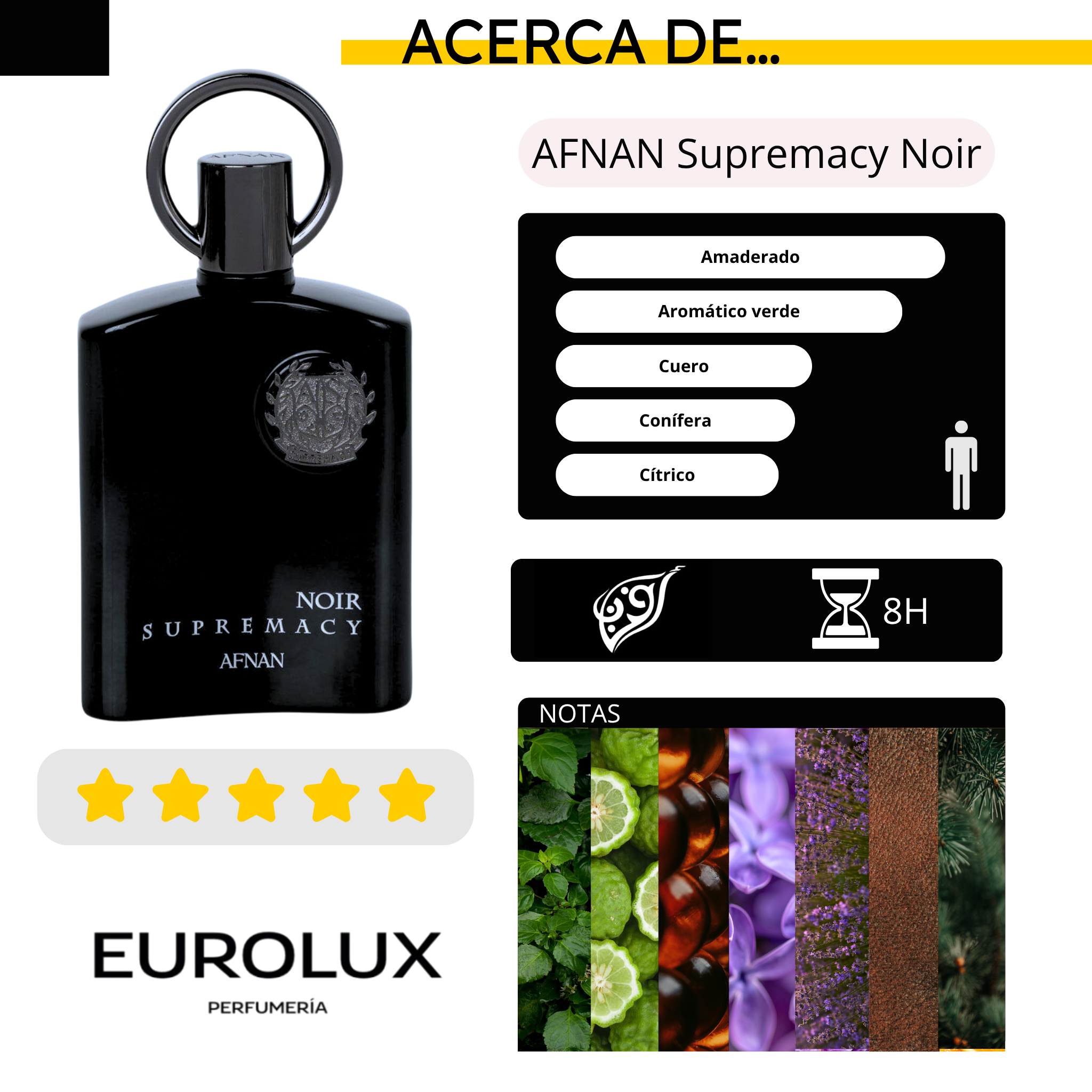 AFNAN Supremacy Noir EDP 100ML