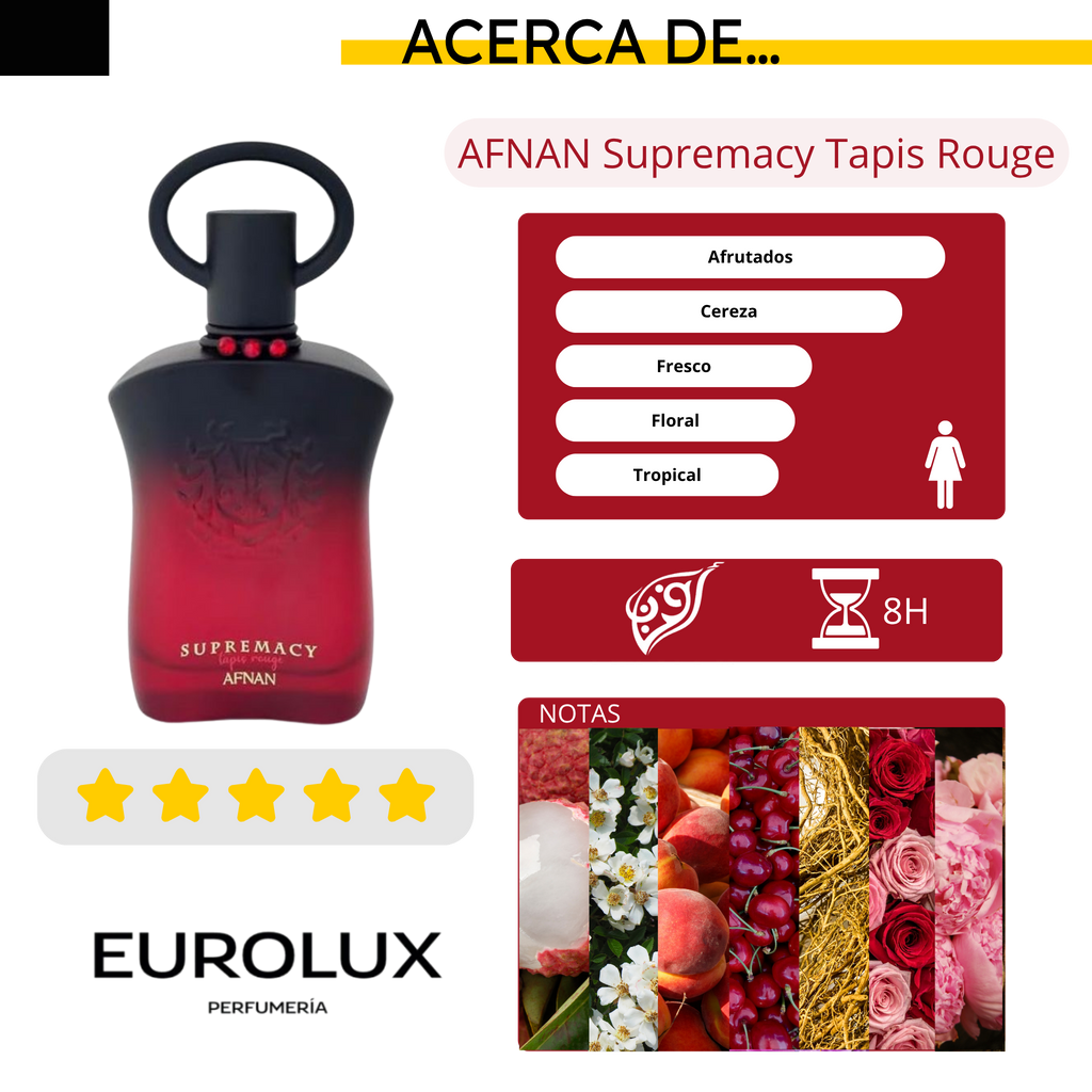 AFNAN Supremacy Tapiz Rouge EDP 100ml