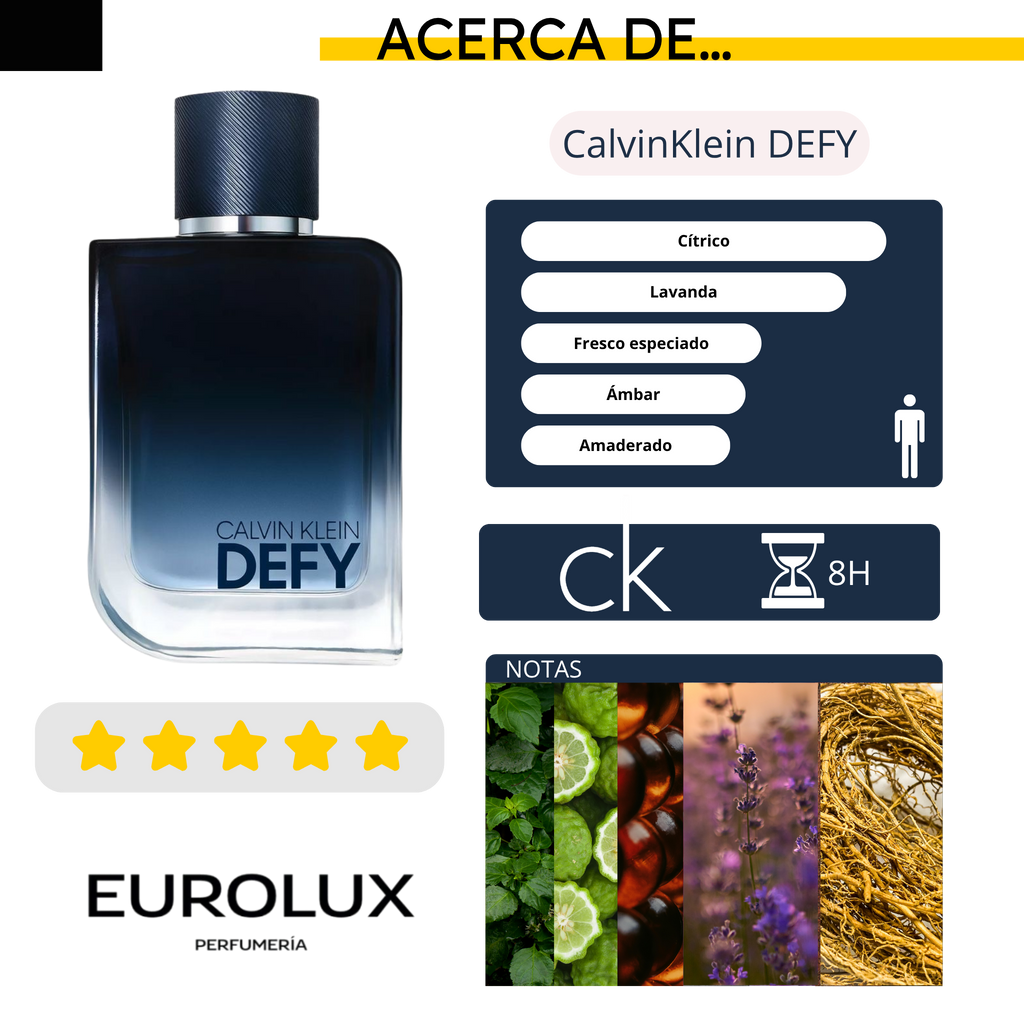 CALVIN KLEIN DEFY EDT 100ML