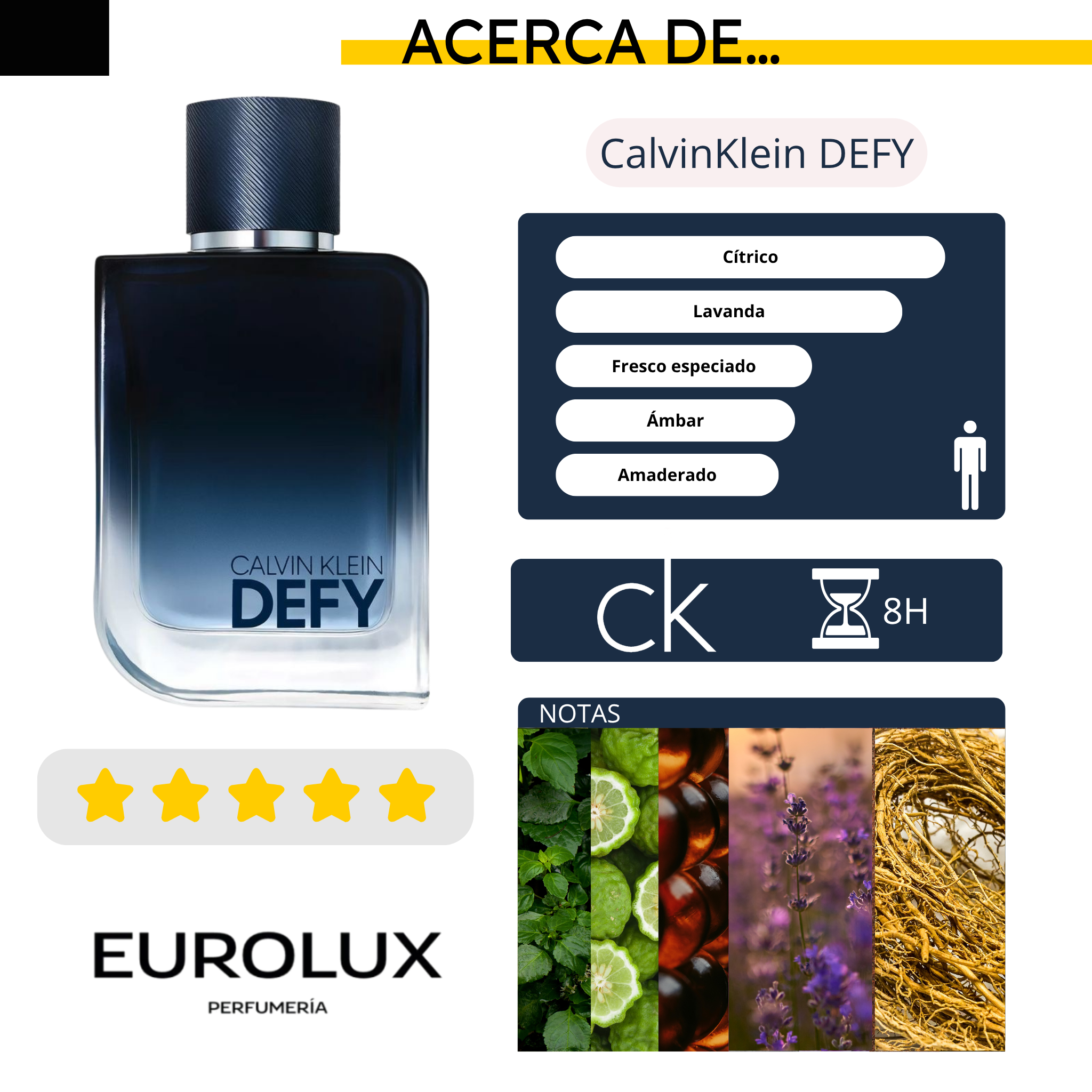 CALVIN KLEIN DEFY EDT 100ML