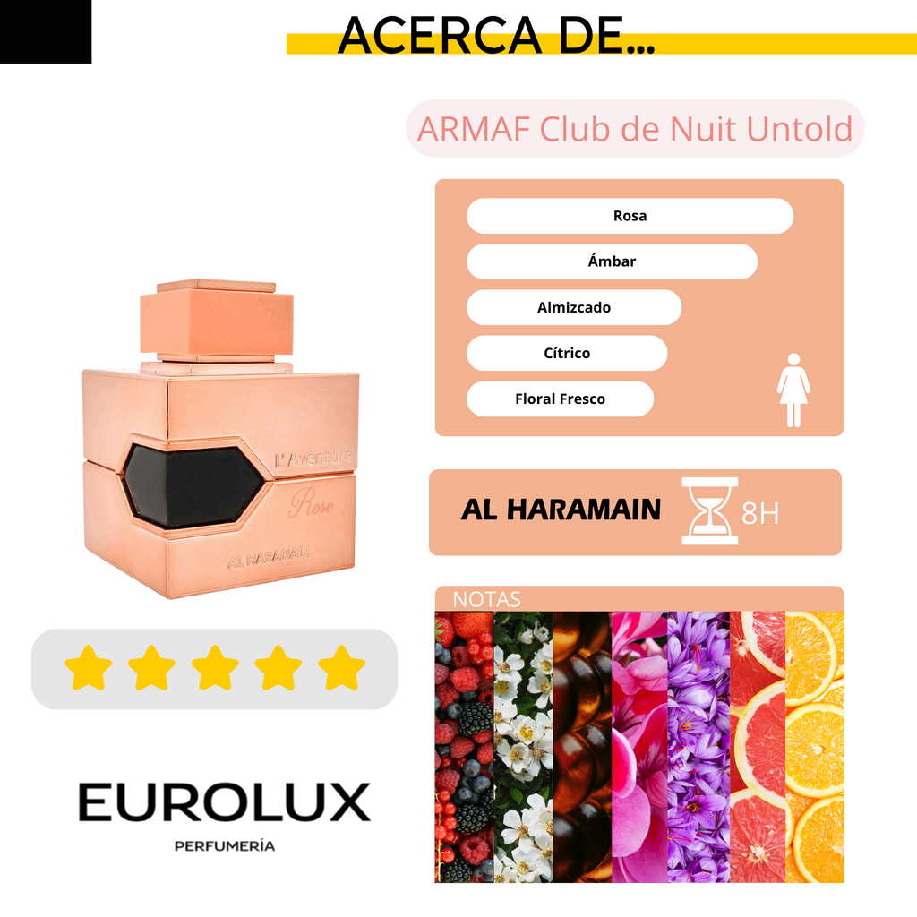 AL HARAMAIN L’aventure Rose 100ml