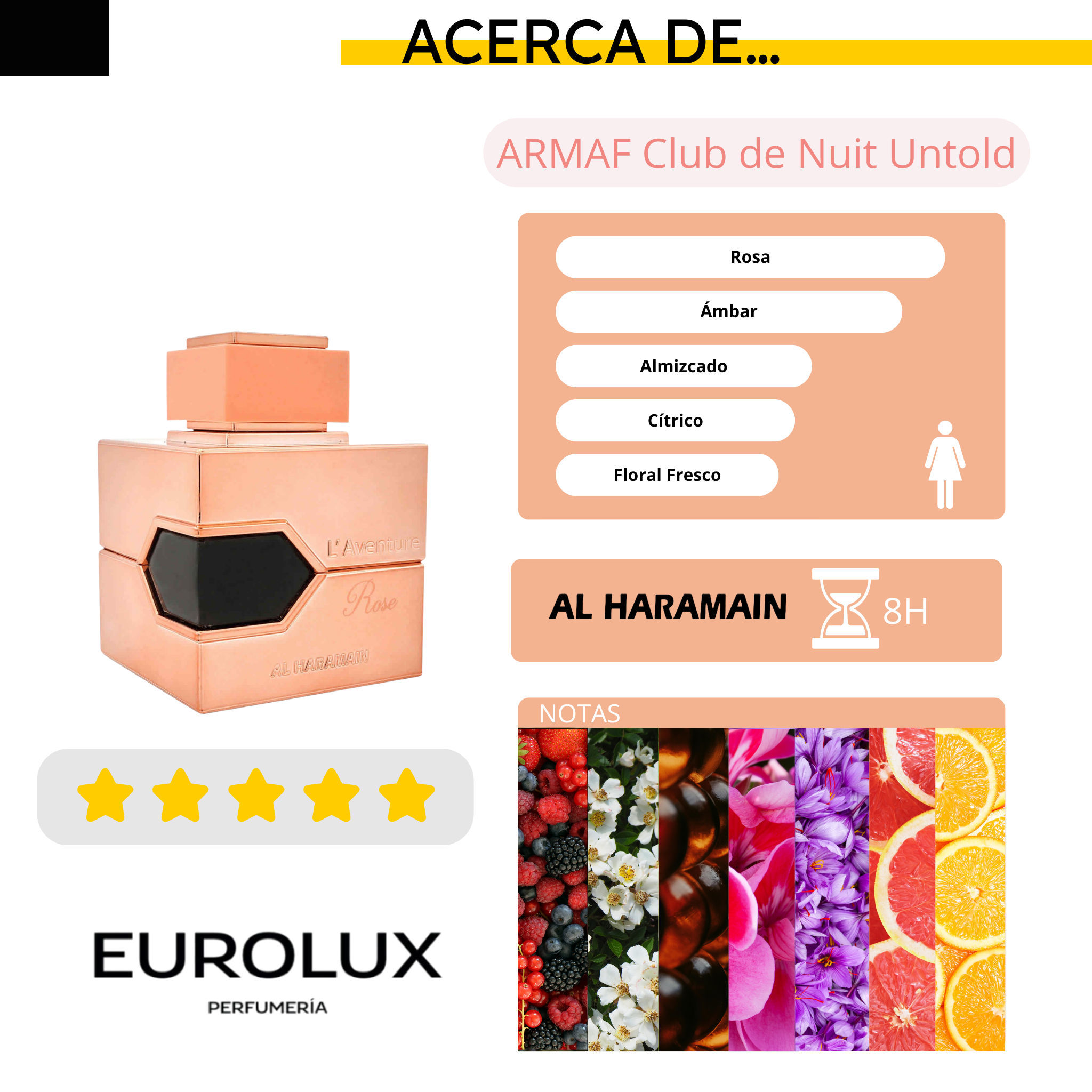 AL HARAMAIN L’aventure Rose 100ml