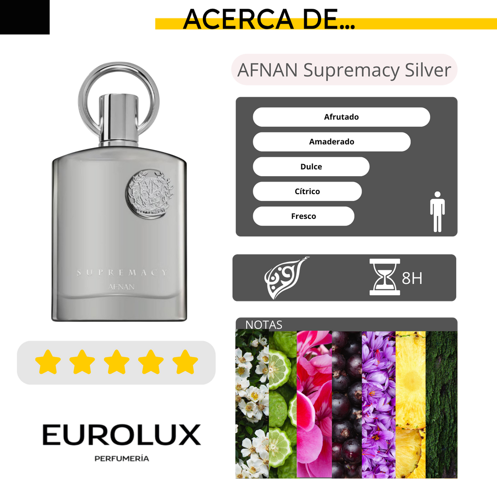 AFNAN Supremacy Silver EDP 100ML