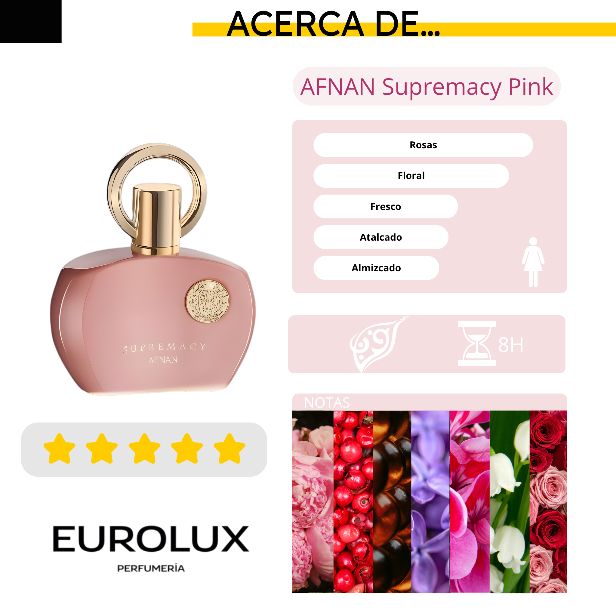 AFNAN Supremacy Pink EDP 100ML