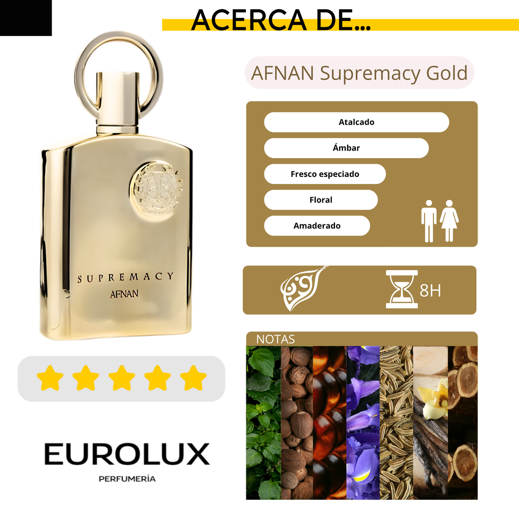 AFNAN Supremacy Gold EDP 100ml
