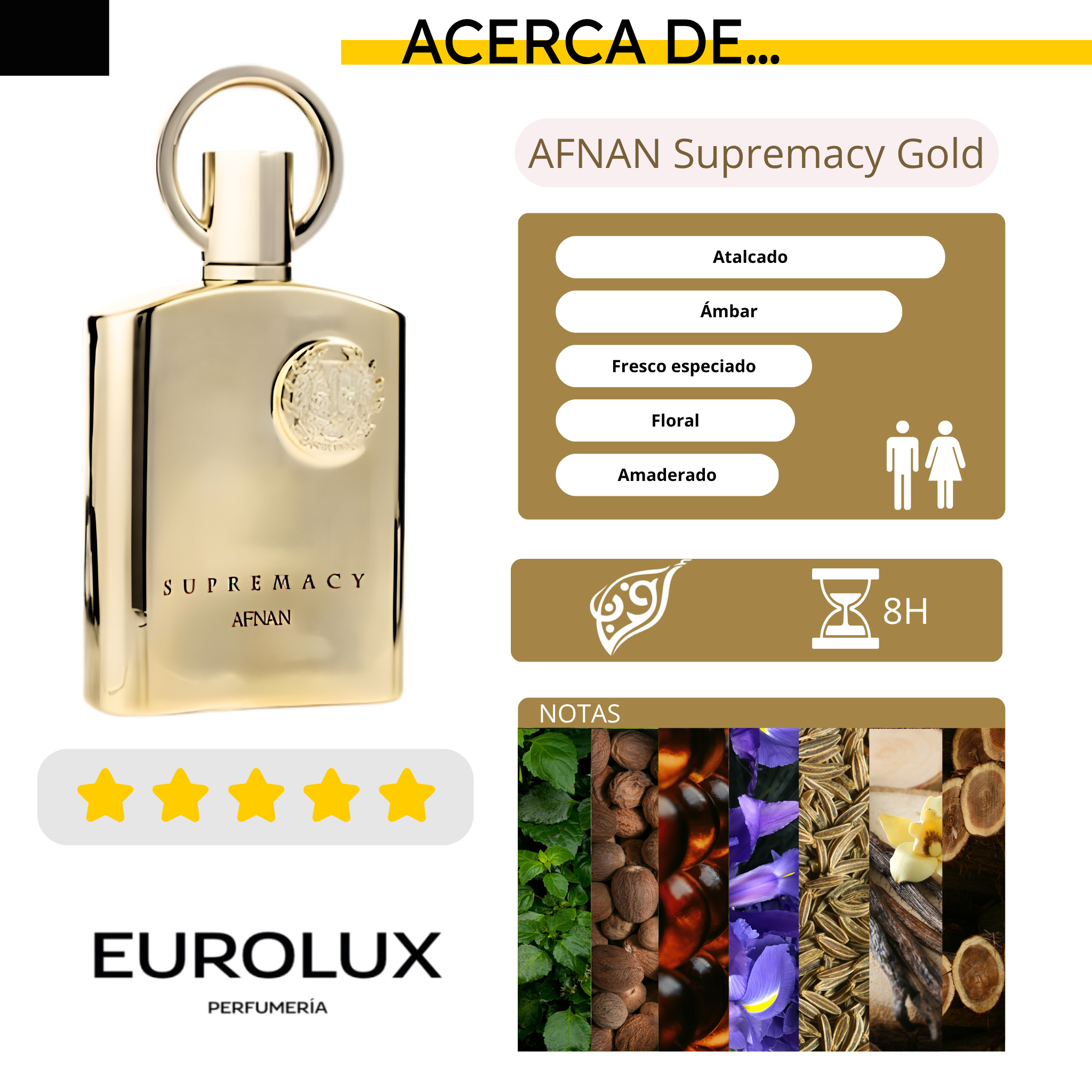 AFNAN Supremacy Gold EDP 100ml